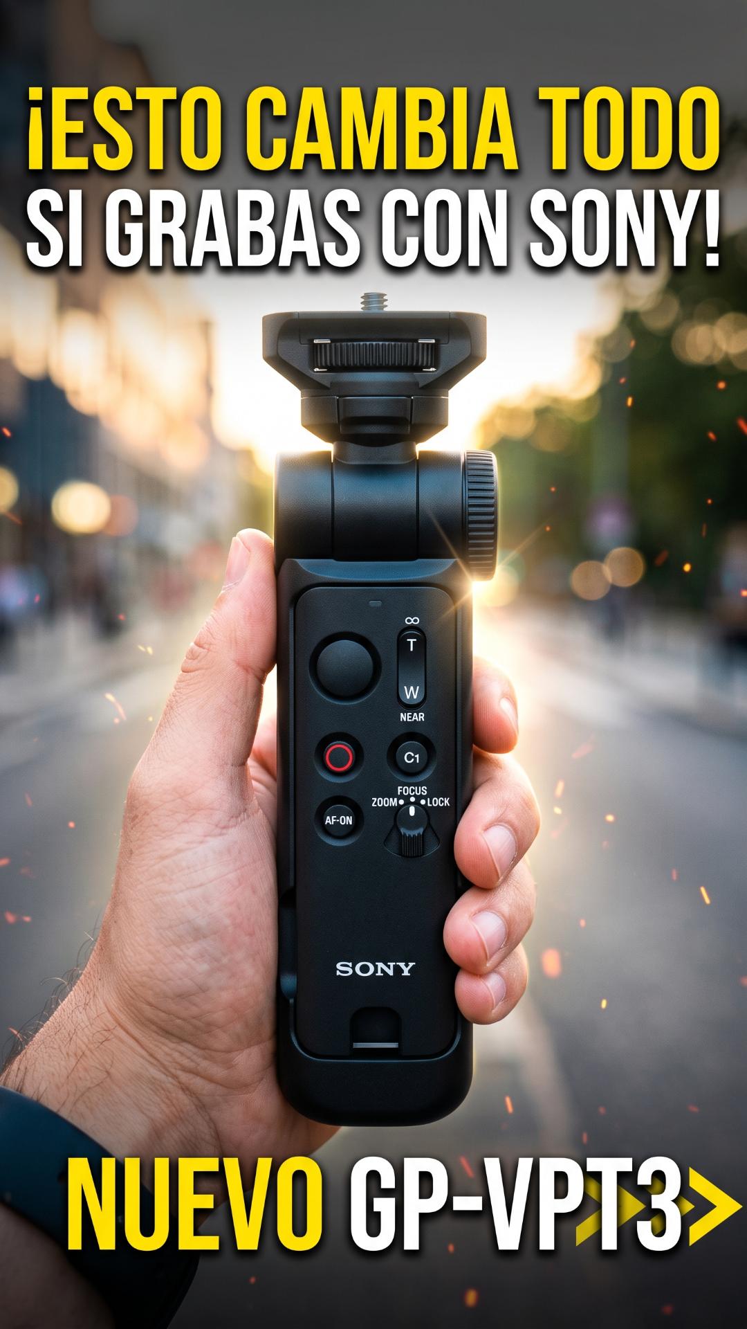 El accesorio definitivo para tu cámara Sony o puro hype? 👇

Puse a prueba el nuevo Sony GP-VPT3 y trae mejoras clave frente a la versión anterior. Si grabas vlogs, te grabas a ti mismo o buscas un setup ultraligero, estas funciones marcan la diferencia:

Mando inalámbrico extraíble: Ya no necesitas tocar la cámara ni correr con temporizadores; controlas disparo, zoom y enfoque a distancia.

Versatilidad 2 en 1: Funciona como empuñadura ergonómica y se abre como trípode de mesa estable.

Control directo: Acceso rápido a botones personalizables (C1), AF-ON y selector de zoom/enfoque en la misma mano.

¿Vale la pena la inversión o prefieres montar tu cámara en un gimbal/trípode tradicional? Déjame tu opinión en los comentarios. 👇

Guarda este vídeo si estás buscando mejorar tu equipo de grabación con Sony 📌

Puedes comprarlo desde:
https://link.amazon/B0gDxKzoW

#Sony #SonyGPVPT3 #SonyAlpha

@sonyalpha @sony.espana @sonyalphaeu