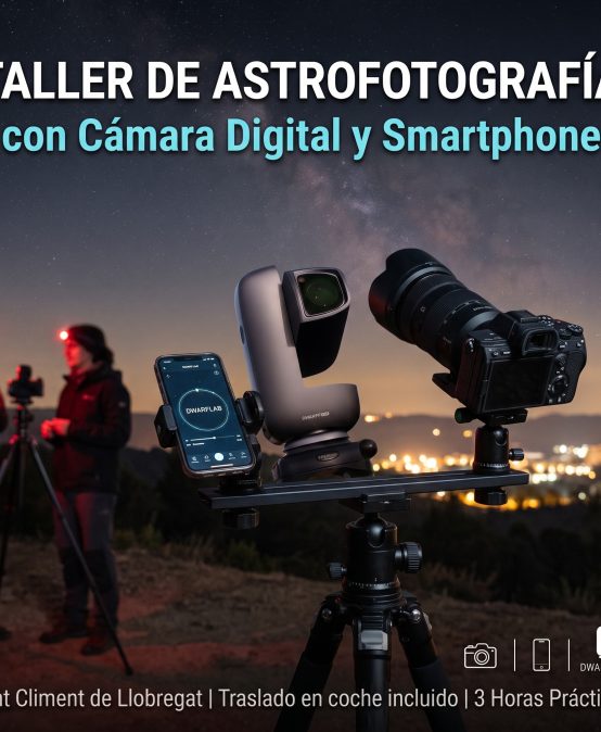 Taller de astrofotografía con cámara digital y smartphone