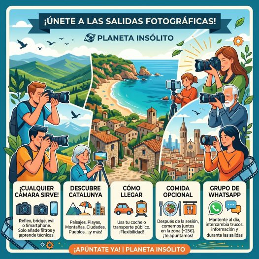 Salidas fotográficas: asociación fotográfica Planeta Insólito