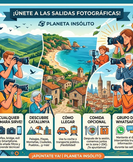 Salidas fotográficas: asociación fotográfica Planeta Insólito