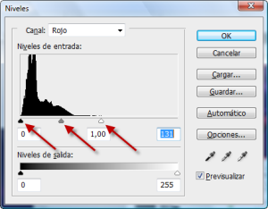 Ajustando los niveles Cursos fotografía Barcelona