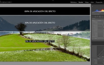 Usando el filtro degradado de Lightroom