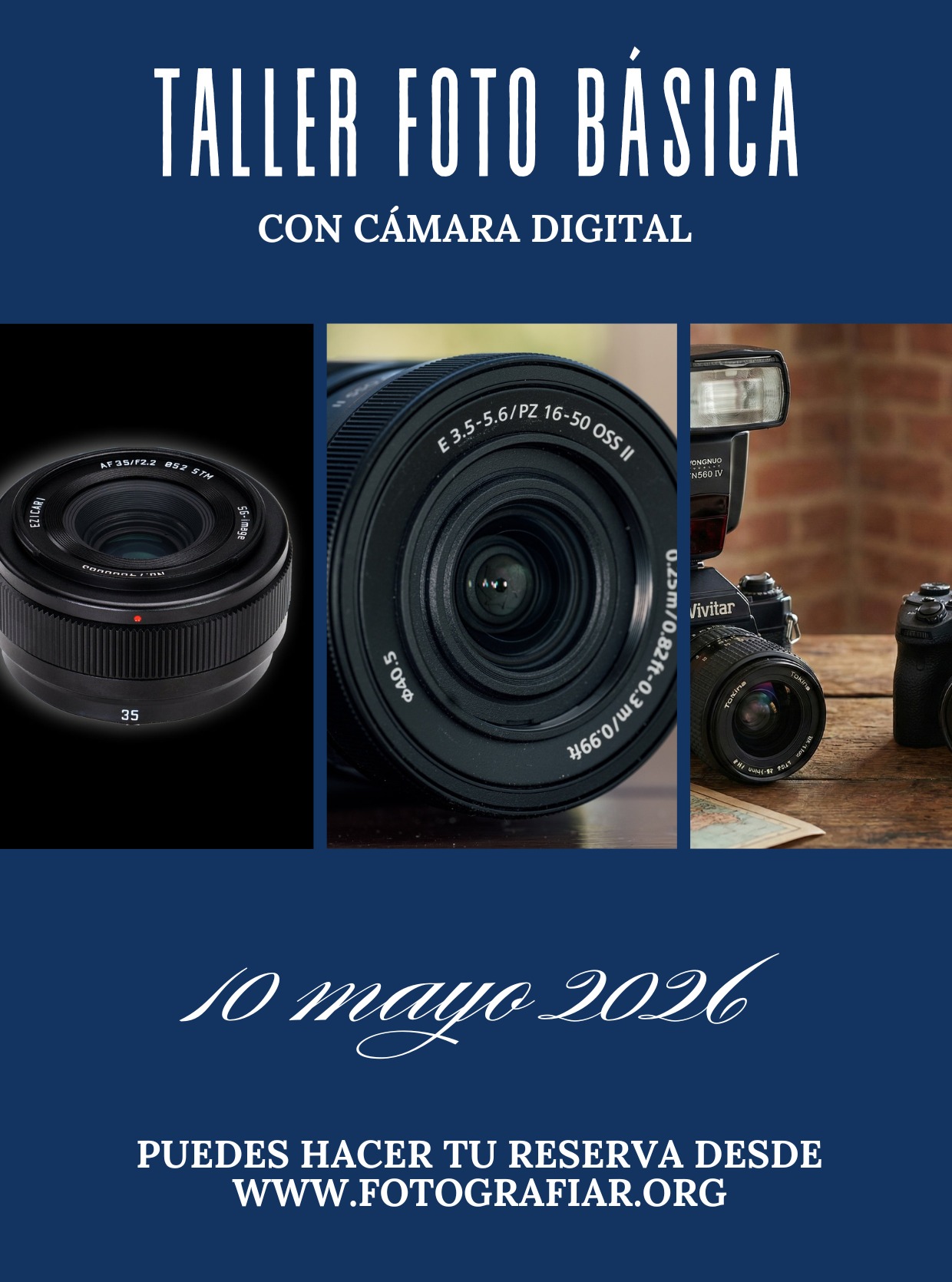 Sólo 30€, en Barcelona, desde las 14 hasta las 17 horas. Al aire libre, todo práctica, en el Parc de la Ciutadella. Impartido por este servidor.

#TallerDeFotografia #FotosBarcelona #BarcelonaPhotography #IgersBCN #TallerFotoBCN #PhotographyWorkshop #FotografiaDigital #TallerBCN #FotosBCN #AprendeFotografia #DigitalPhotography #BCNExplorers #TallerDeFotos #WorkshopBarcelona #FotoTaller #BarcelonaGram #ClaseDeFotografia #TallerCreativo #FotosConEstilo #TallerFotografico #FotografosBarcelona #AprendiendoFotos #TallerDigital #InstaBCN #TallerManual #FotosManuales #TallerBarcelona #FotosArtisticas #TallerPráctico #FotosDigitales