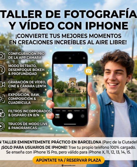 Taller de fotografía y vídeo con iPhone